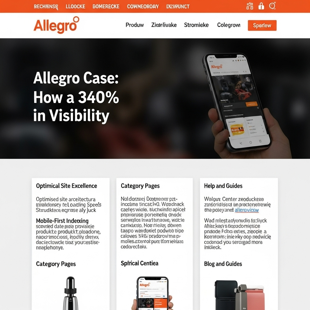 Przypadek Allegro: Jak wzrost o 340% w widoczności AI zmienił grę