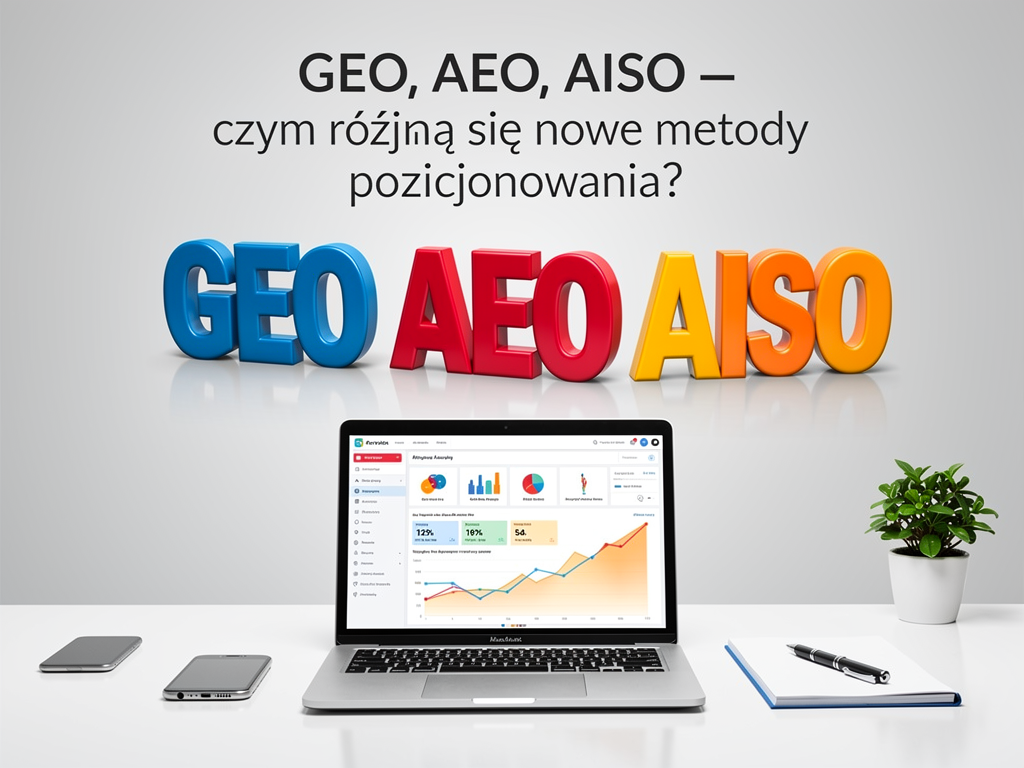 GEO, AEO, AISO — czym różnią się nowe metody pozycjonowania?